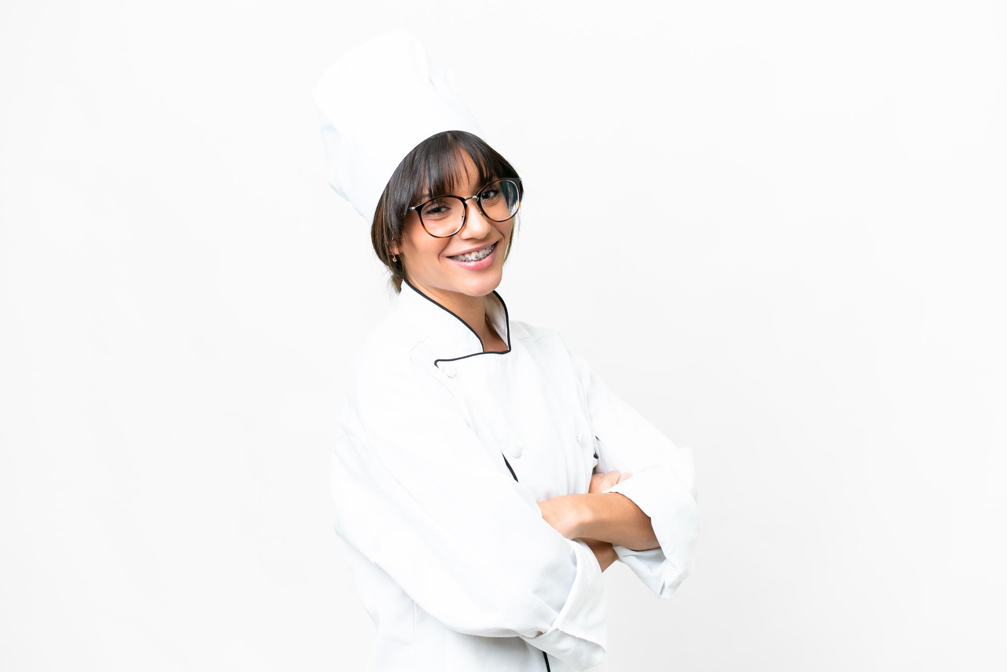 Ritratto di chef in studio